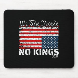 Keine Könige in Amerika stören Fahne nach unten Mousepad