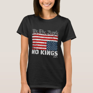 Keine Könige in Amerika stören Fahne nach unten T-Shirt