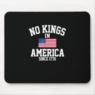 Keine Könige in Amerika USA-Flagge Retro Cooler St Mousepad