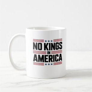 Keine Könige in Amerika USA Kreativer Stil Kaffeetasse