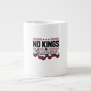 Keine Könige in Amerika USA Retro-Klassiker Jumbo-Tasse