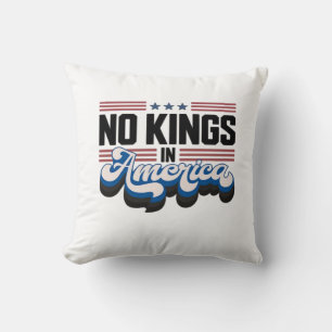 Keine Könige In Amerika USA Retro Klassiker Kissen