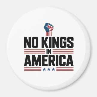 Keine Könige in Amerika USA Retro Klassiker Magnet