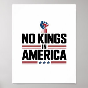 Keine Könige in Amerika USA Retro Klassiker Poster