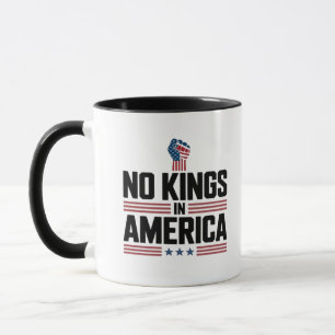 Keine Könige in Amerika USA Retro Klassiker Tasse