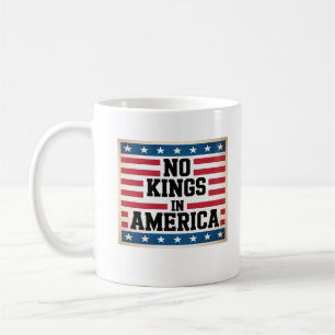 Keine Könige in Amerika USA Vintage-Grafik Kaffeetasse