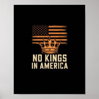 Keine Könige In Amerika Vereinigte Staaten Unabhän Poster