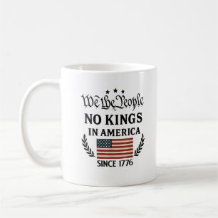 Keine Könige In Amerika Wir Das Volk Retro Klassik Kaffeetasse