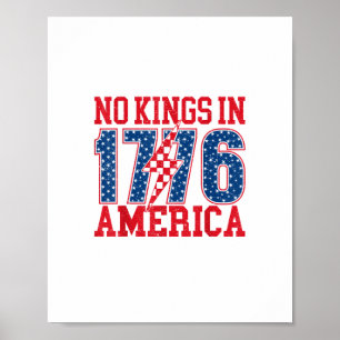Keine Könige In Amerika Wir, Das Volk Vintage Poster