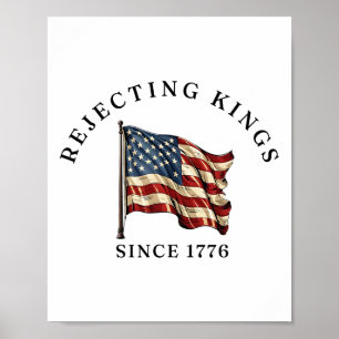 Keine Könige in Amerika Wir, die Leute widerstehen Poster