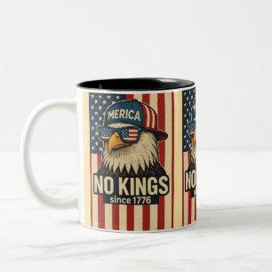 Keine Könige in Amerika Zweifarbige Tasse