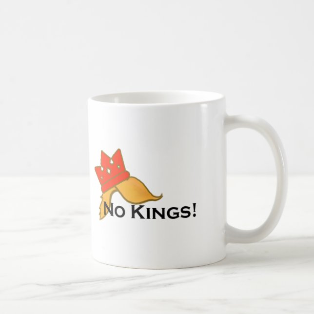 Keine Könige Kaffeetasse (Rechts)
