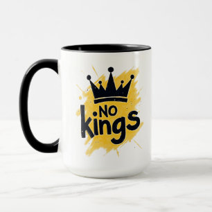 Keine Könige – Macht dem Volk Design Tasse
