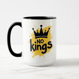 Keine Könige – Macht dem Volk Design Tasse