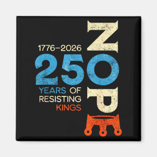 Keine Könige Marsch 28 2026 Protestschild  Magnet