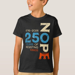 Keine Könige März 2026 Protestschild T-Shirt