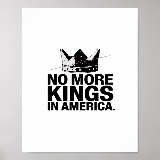 Keine Könige Mehr In Amerika Poster (Vorne)