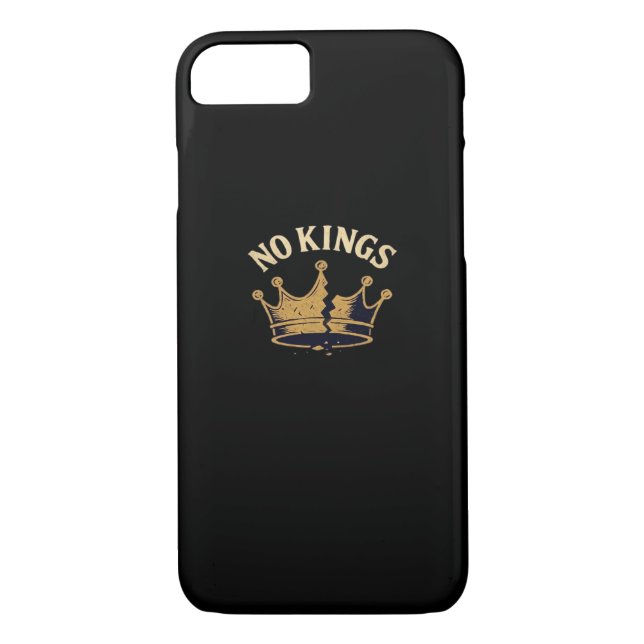 Keine Könige Minimal Sauber Case-Mate iPhone Hülle (Rückseite)