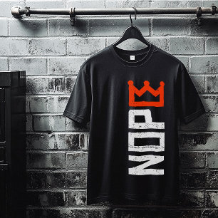 Keine Könige Nope Protest Signieren Sie vertikalen T-Shirt