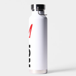 Keine Könige NOPE Schlüsselanhänger Trinkflasche