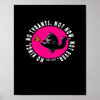 Keine Könige, nur essentielle Katzen Poster