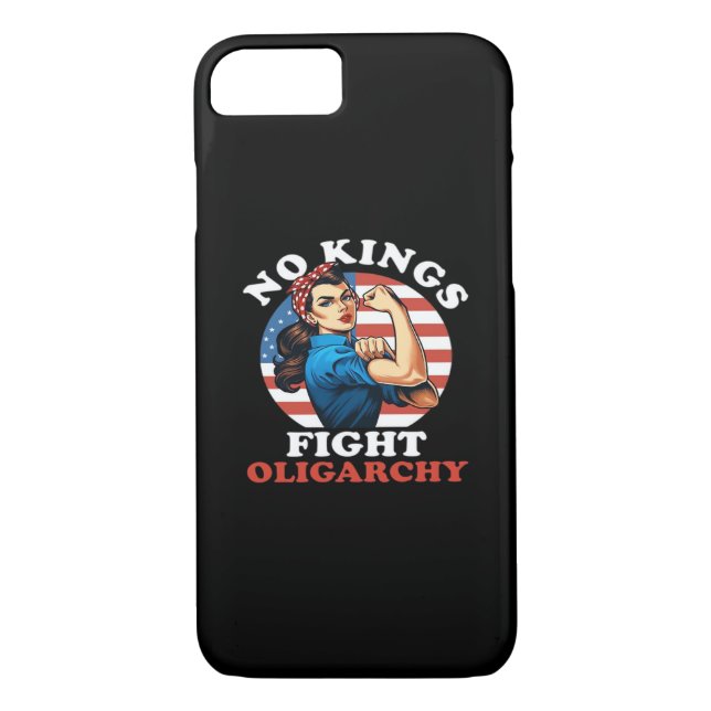 Keine Könige Oligarchie Retro Klassiker Case-Mate iPhone Hülle (Rückseite)