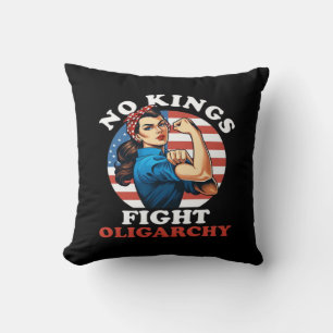 Keine Könige Oligarchie Retro Klassiker Kissen