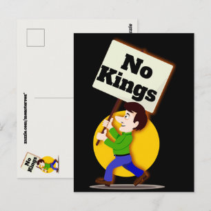 Keine Könige Postkarte