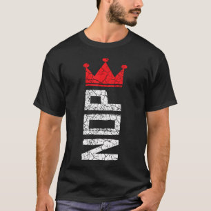 Keine Könige Protest Schild Vertikal Lustiges Schi T-Shirt