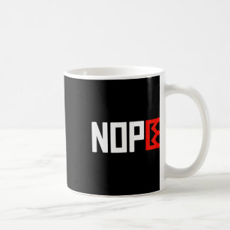 Keine Könige Protest Zeichen horizontal Kaffeetasse