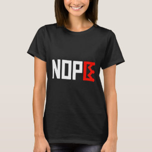 Keine Könige Protest Zeichen horizontal T-Shirt