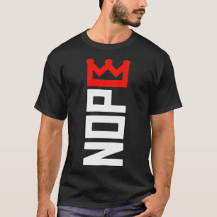 Keine Könige Protest Zeichen vertikal T-Shirt