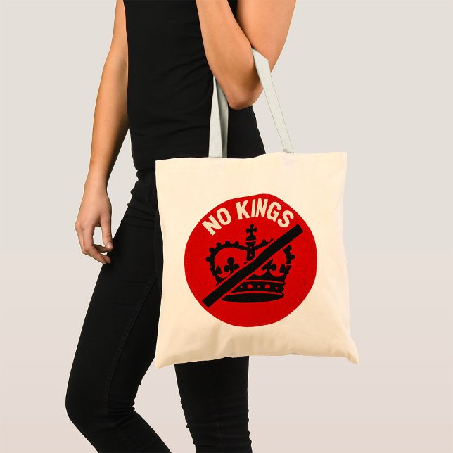 Keine Könige Protestsymbol Tragetasche (Von Creator hochgeladen)