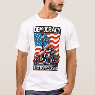 Keine Könige Rettete Demokratie T - Shirt