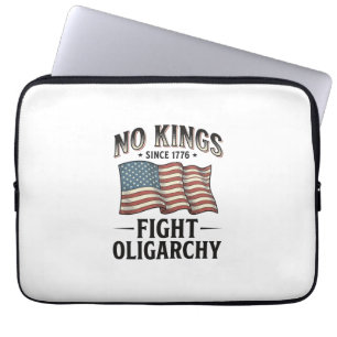 Keine Könige seit 1776 bekämpfen Oligarchie Vintag Laptopschutzhülle