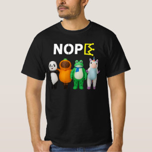 Keine Könige seit 1776 Lustiger Tierprotest ANTIFA T-Shirt