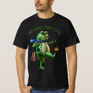 Keine Könige seit 1776 Portland Frosch   Frosch tr T-Shirt