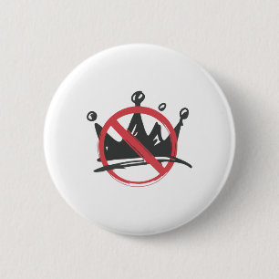 Keine Könige Shirt keine Könige in Amerika Politis Button