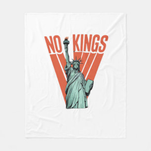 Keine Könige Statue Des Protests Amerikanischer Kl Fleecedecke