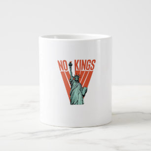 Keine Könige Statue Des Protests Amerikanischer Kl Jumbo-Tasse