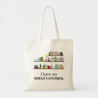 Keine Kontrolle Buchliebhaber Tasche