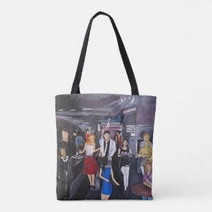Keine Kontrolle Gemälde von Alfred Fox Poster Tasche