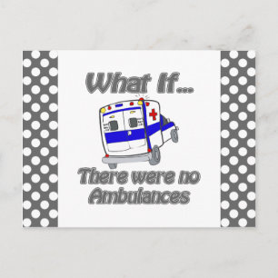 Keine Krankenwagen Postkarte