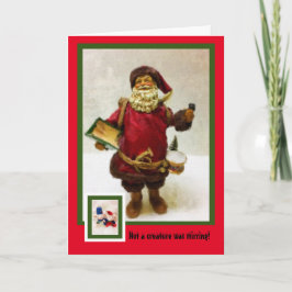 Keine Kreatur war dabei Weihnachtskarte zu reißen Karte