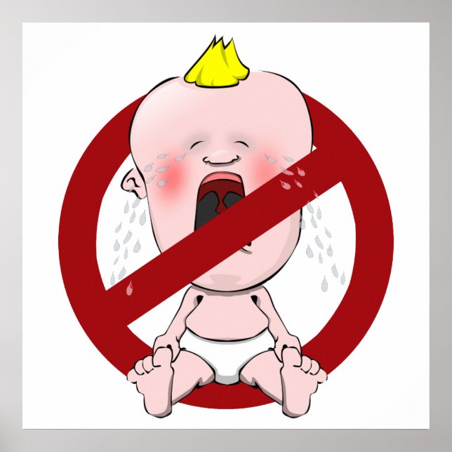 KEINE KRY BABIES POSTER (Vorne)