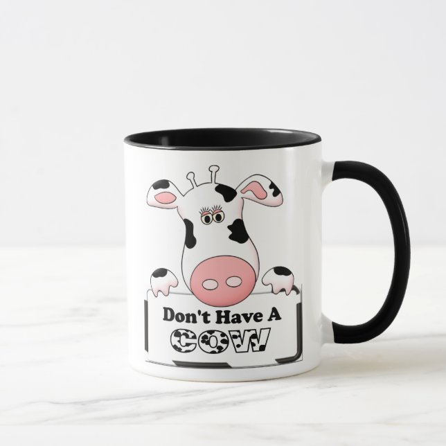 Keine Kuh haben Tasse (Rechts)