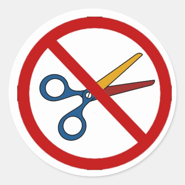 Keine Kürzungen bei KU Stickers (Vorderseite)