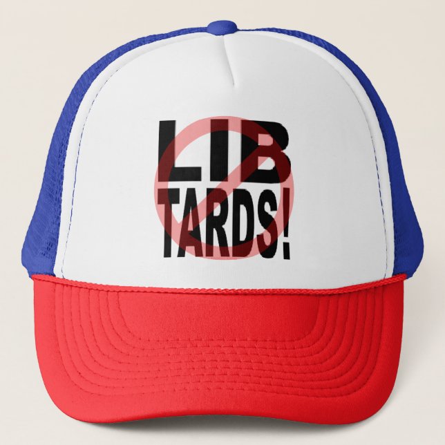 KEINE LIBTARDS!  TRUCKERKAPPE (Vorderseite)
