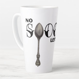 Keine Löffel Verlassen zu geben Milchtasse