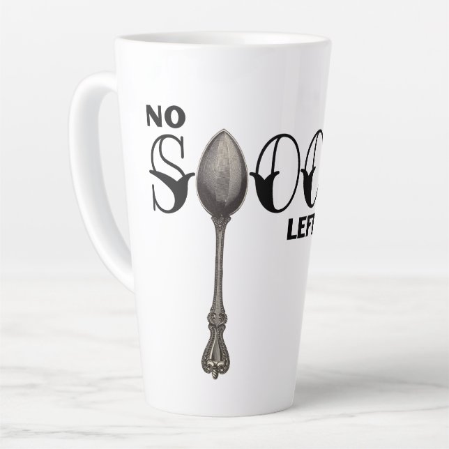 Keine Löffel Verlassen zu geben Milchtasse (Linke Ecke)